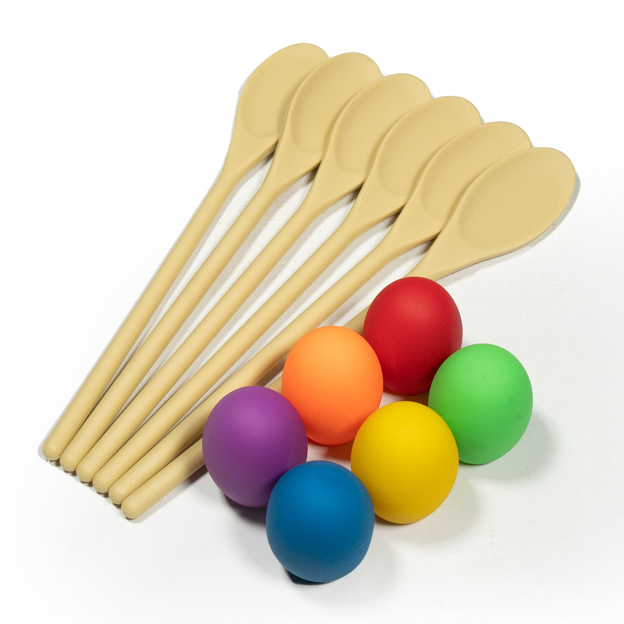 Egg & Spoon Set - Set of 6