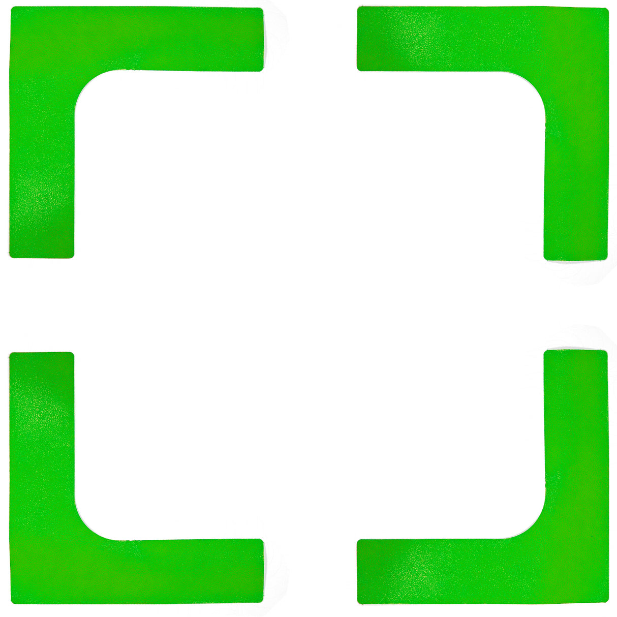 Floor Marker - Corner (Pack of 4)
