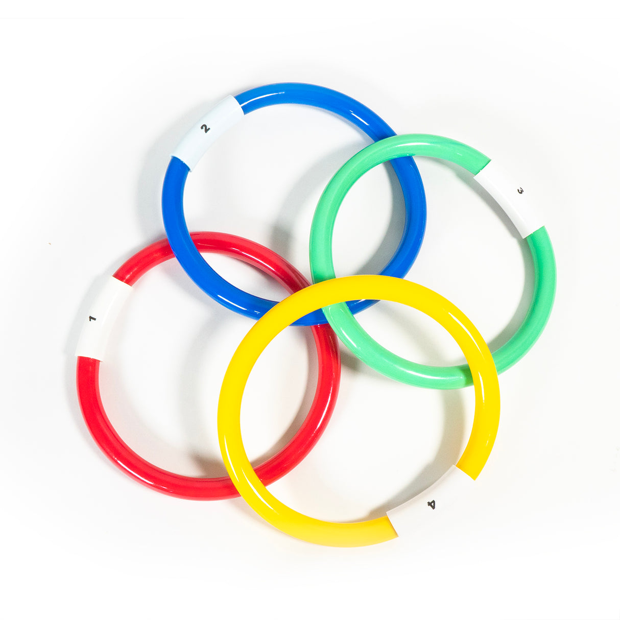 Sinker PVC Dive Rings (Set of 4)