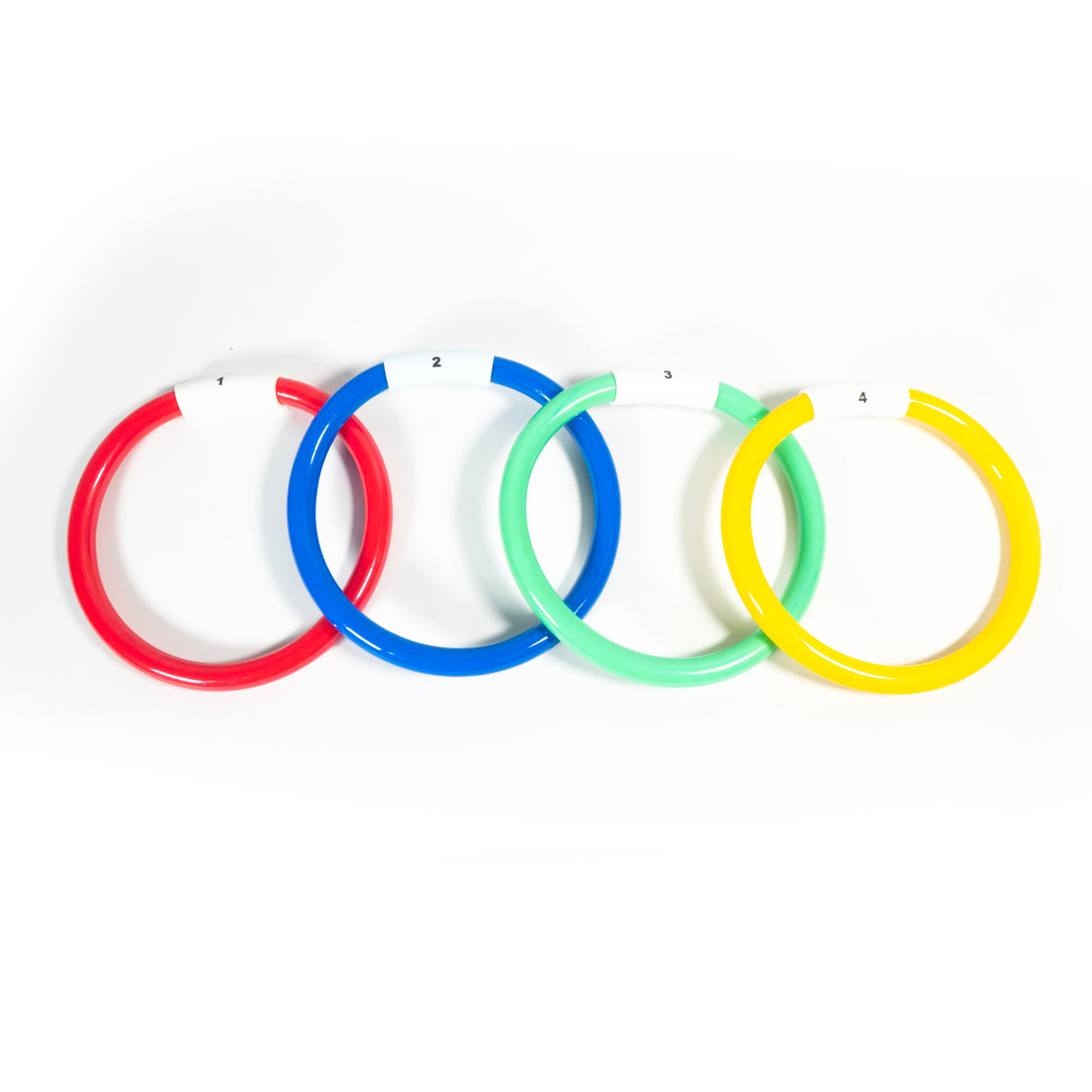 Sinker PVC Dive Rings (Set of 4)