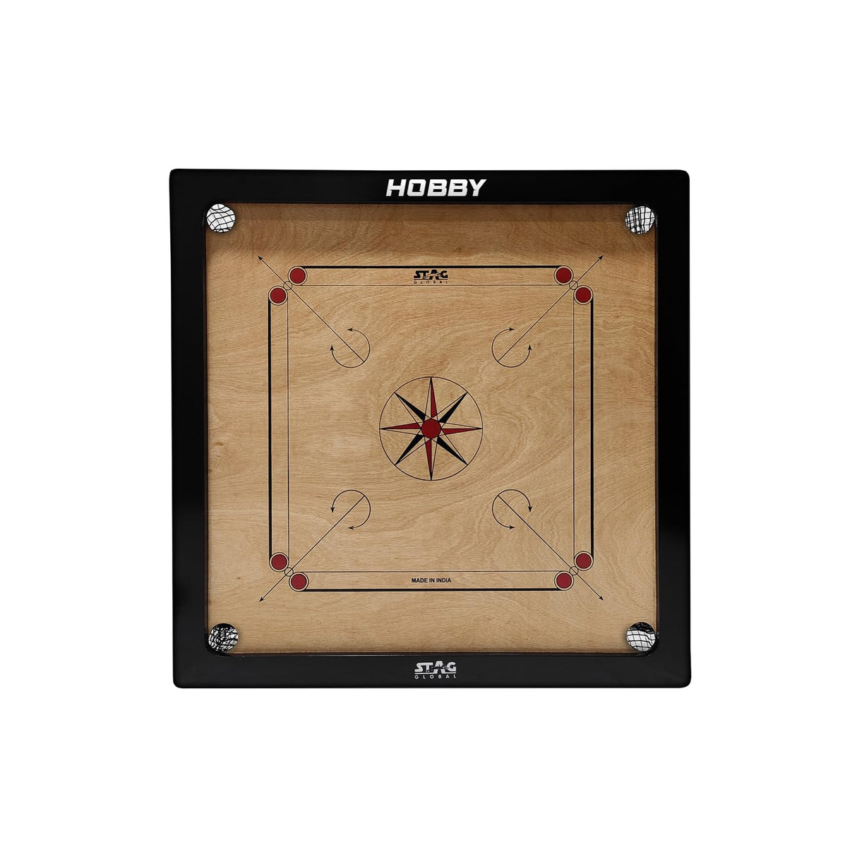 STAG Hobby Carrom Board with Coins