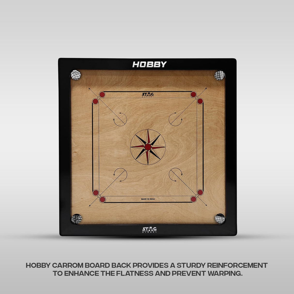 STAG Hobby Carrom Board with Coins