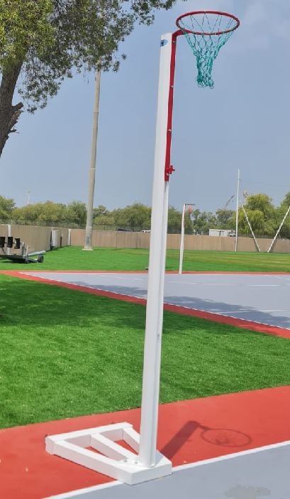 Movable Competition Netball Post with Adjustable Height