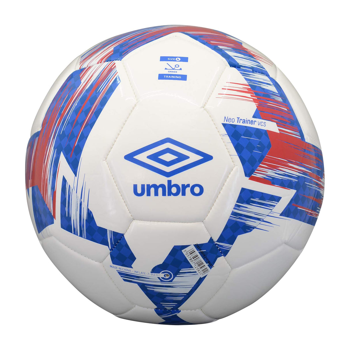 Umbro NEO FUSION Trainer - White Regal Blue - Size 5