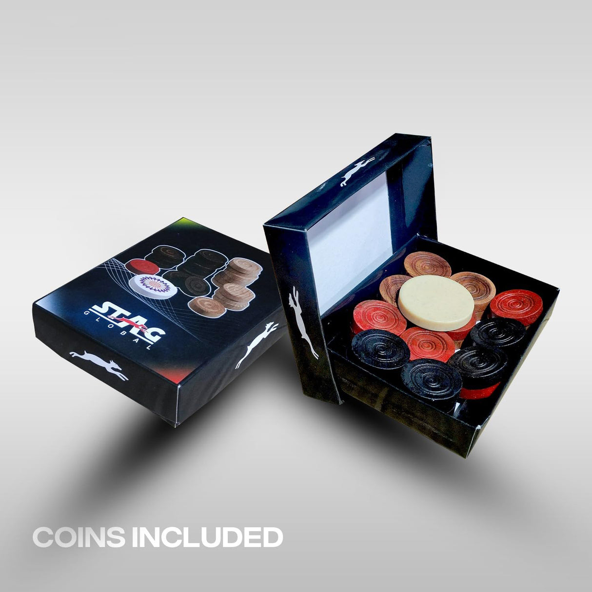 STAG Hobby Carrom Board with Coins