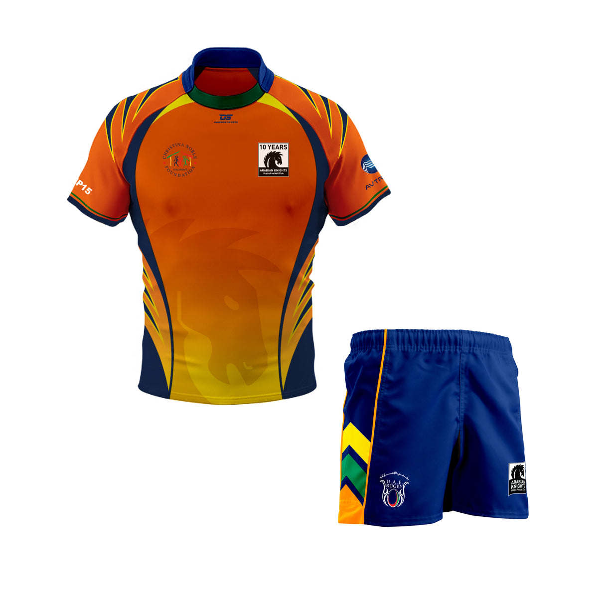 Arabian Knights Rugby Kit