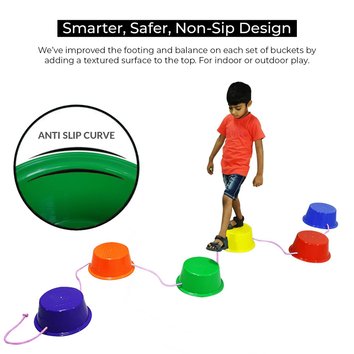 Walking Buckets - Set of 6