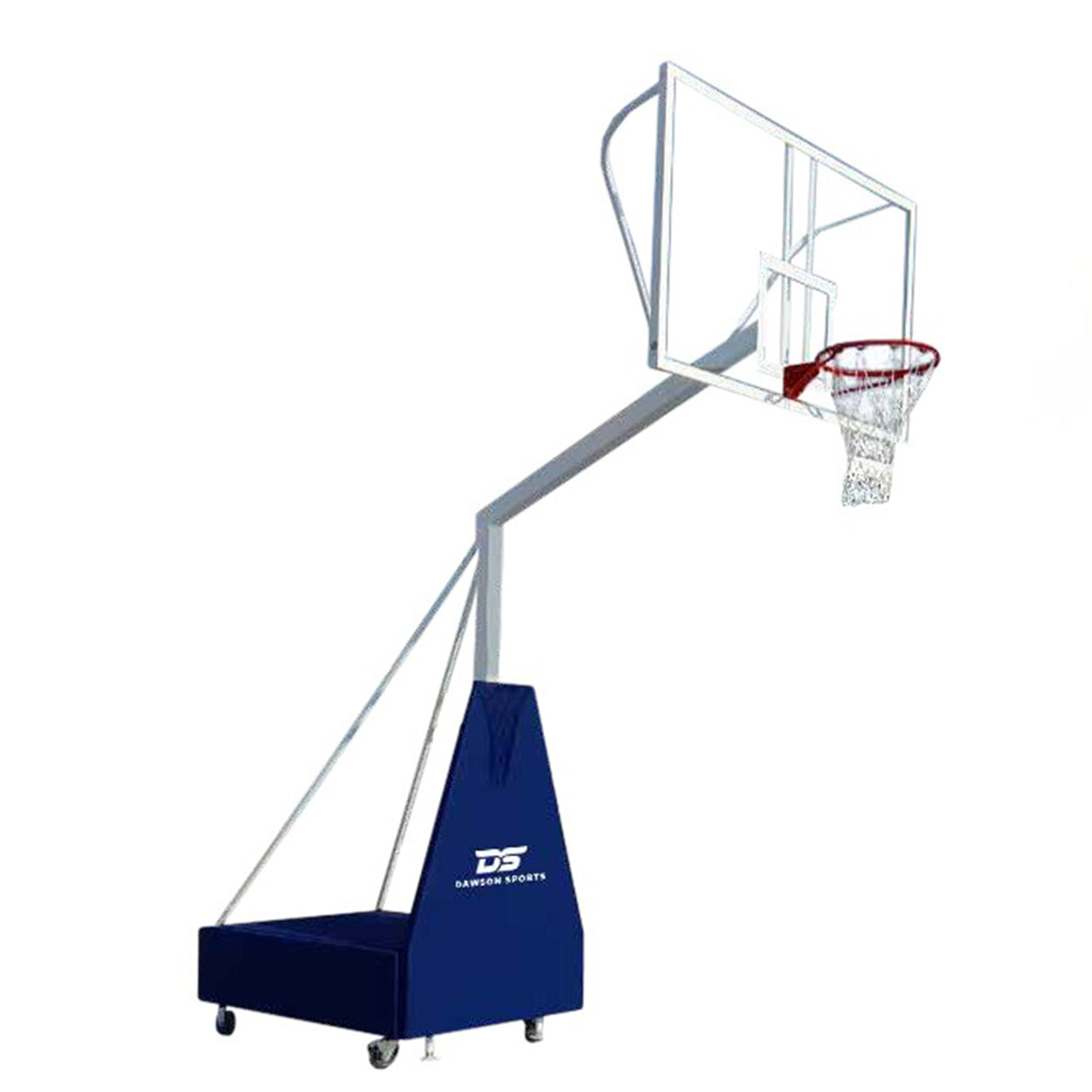 Competition Basketball System - Movable with Height Adjustable Ring