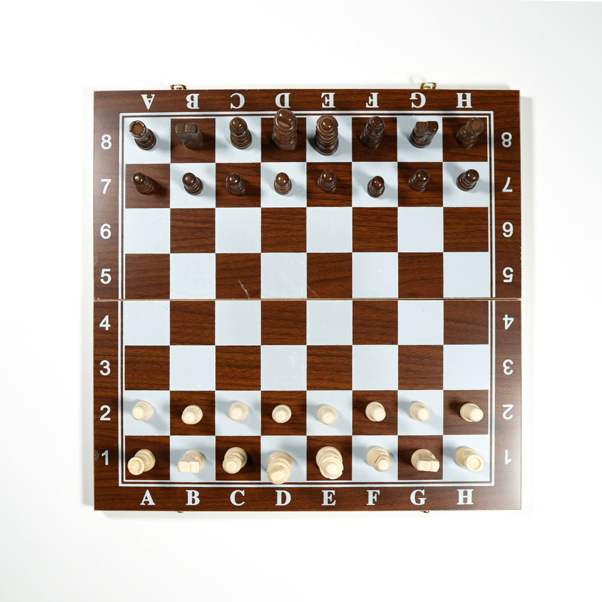 Chess Board with Chessmen 14"