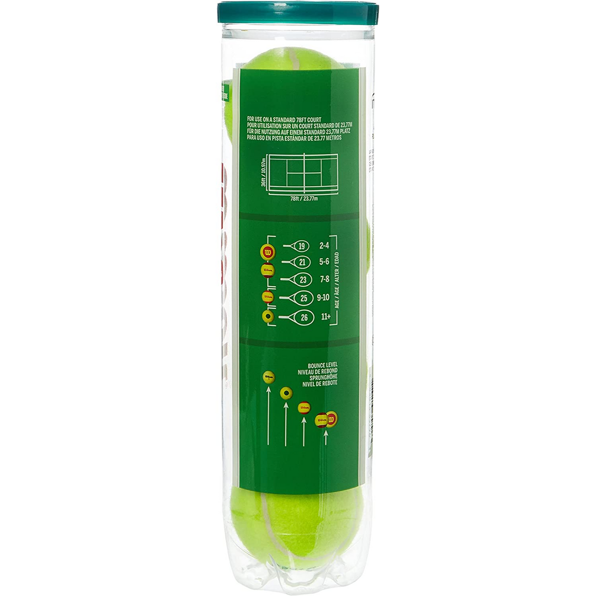 WS Starter Play Green 4 Tennis Ball