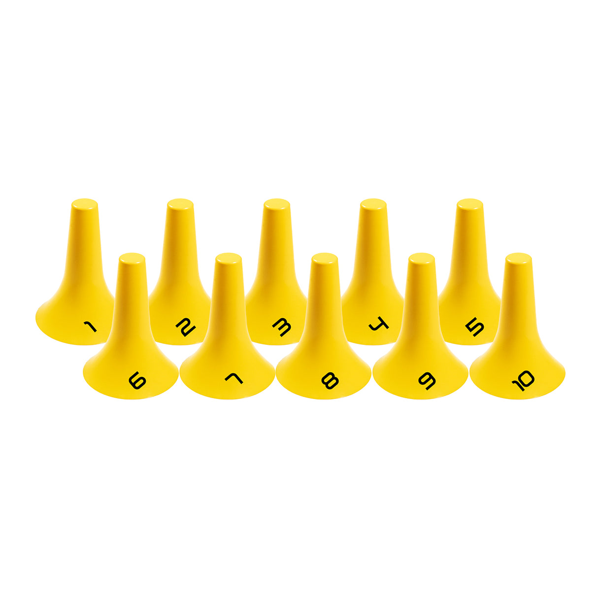 Numbered Sphere Cones Set