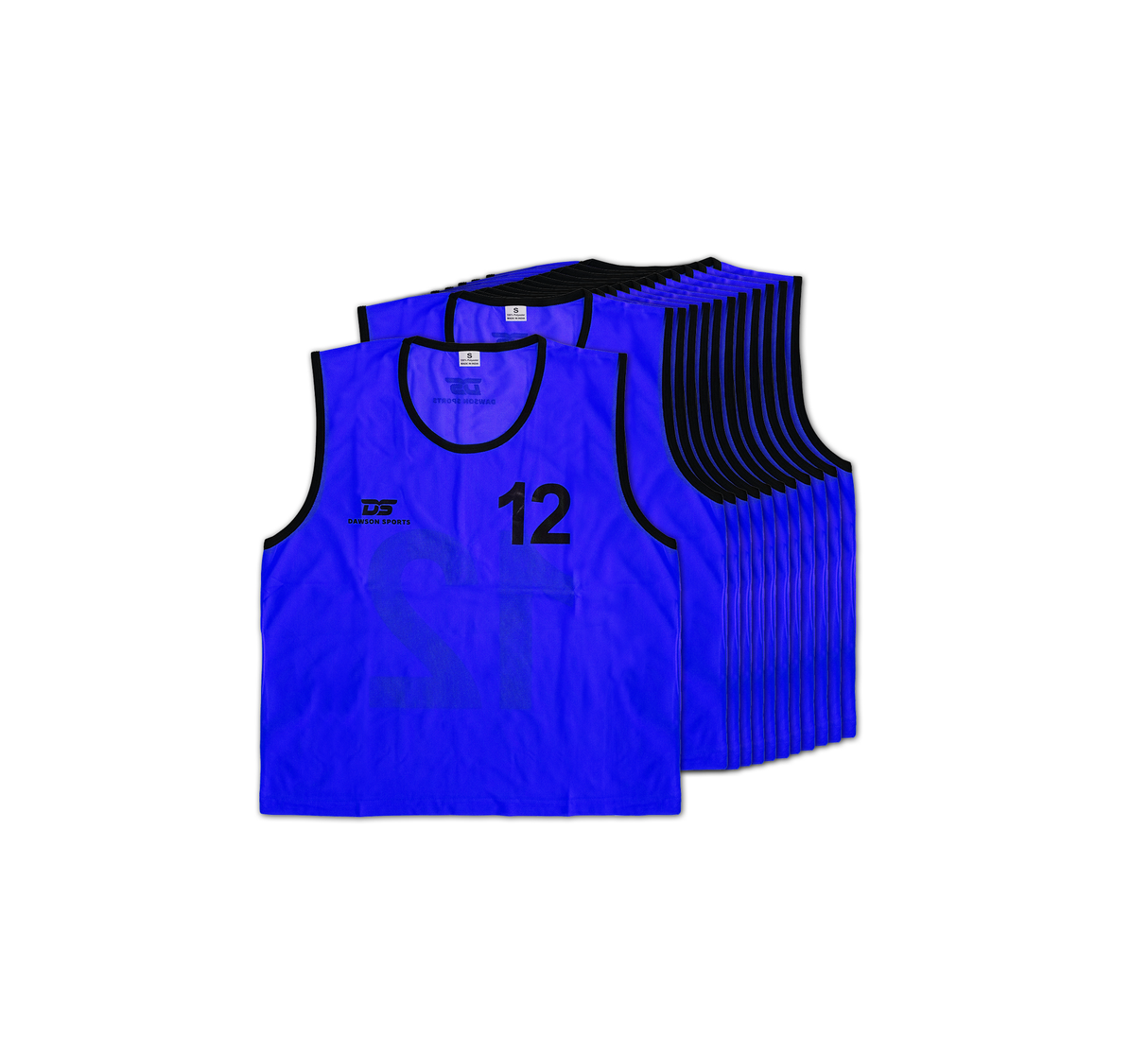 Numbered Mesh Bibs (Set of 12)