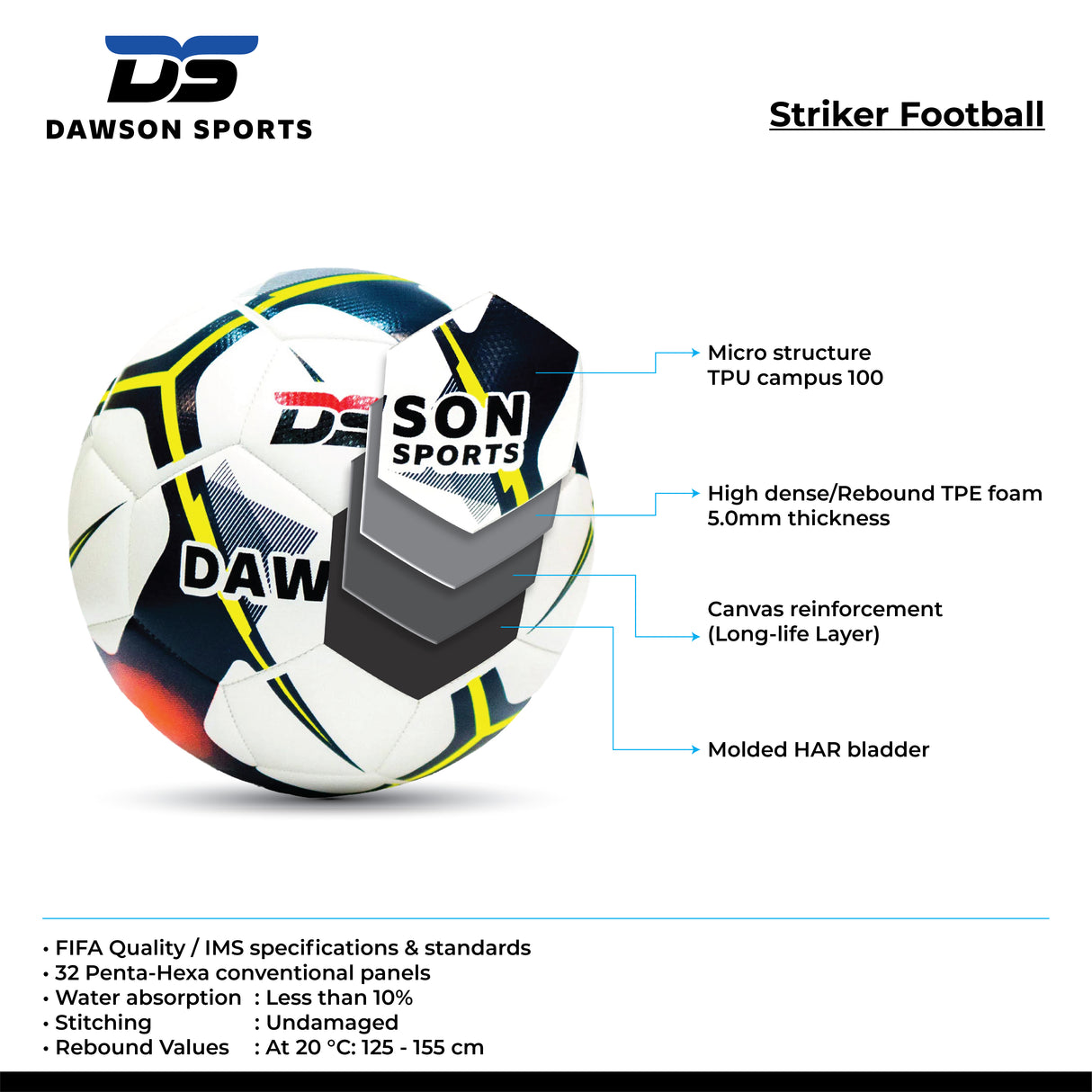 Striker Football Size (3 sizes available)