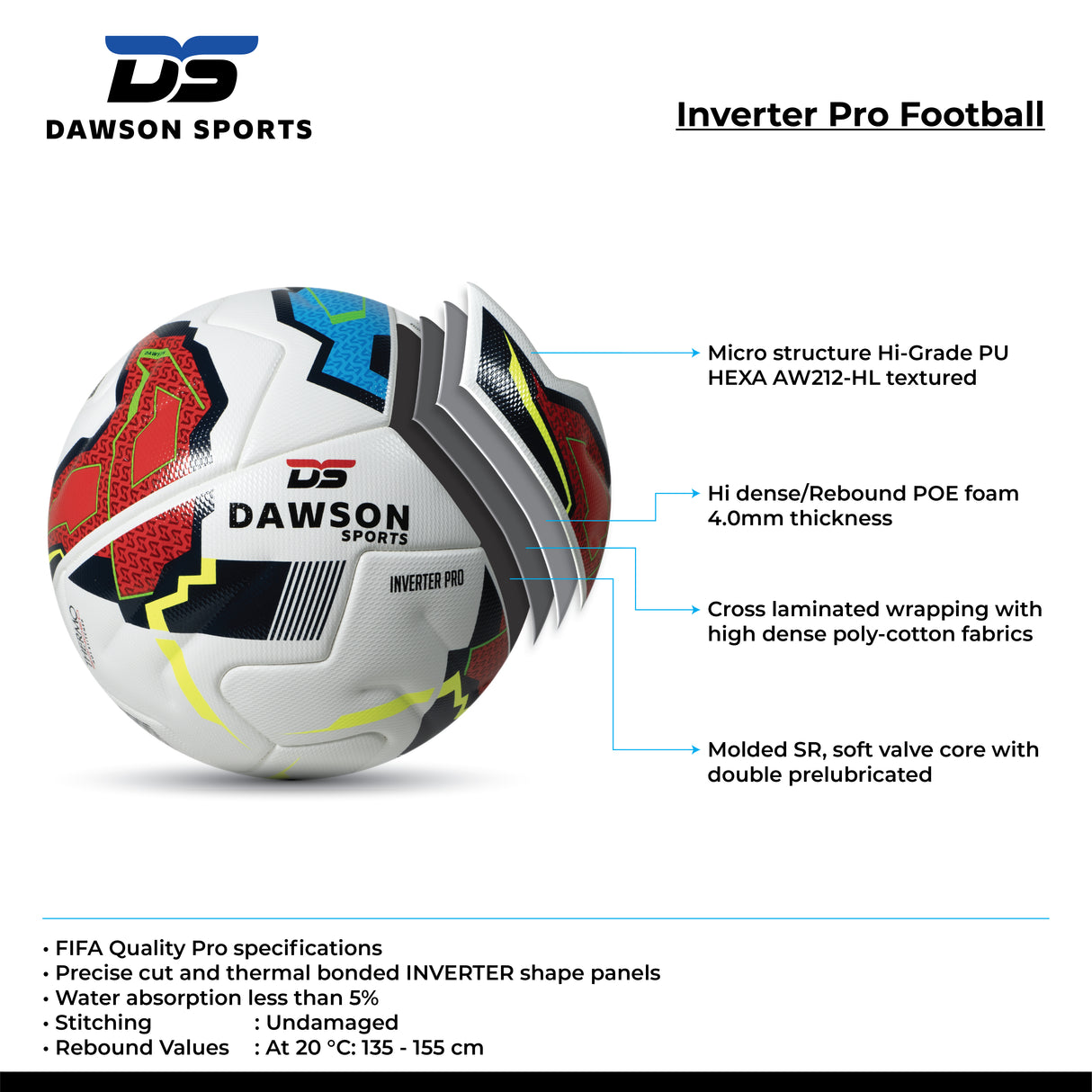 Inverter Pro Football (FIFA Quality) - Size 5