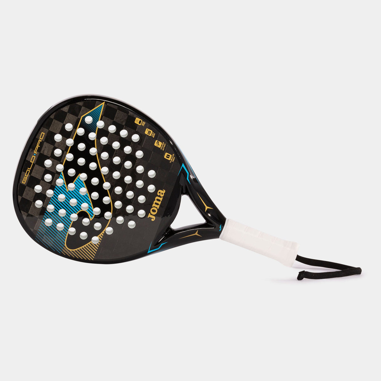 Joma Gold PRO Paddle Racket Black/Turquoise