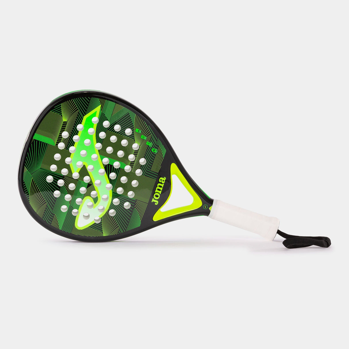 Joma Open Paddle Racket Black/Fluor Green