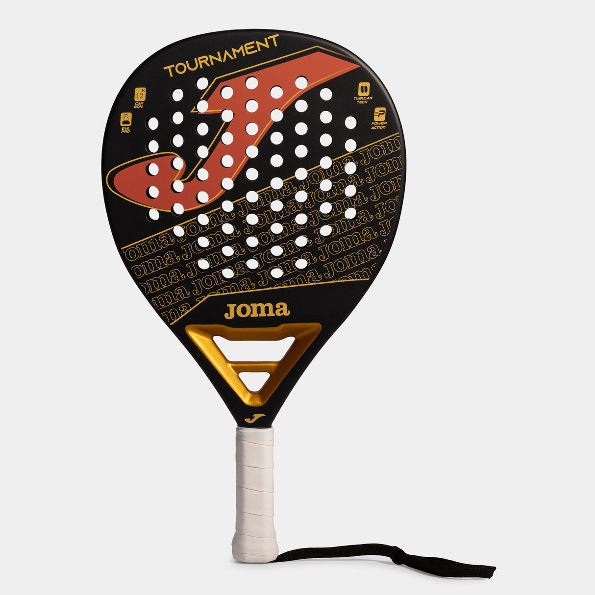 Joma Tournament Paddle Racket - Black/Gold/Red