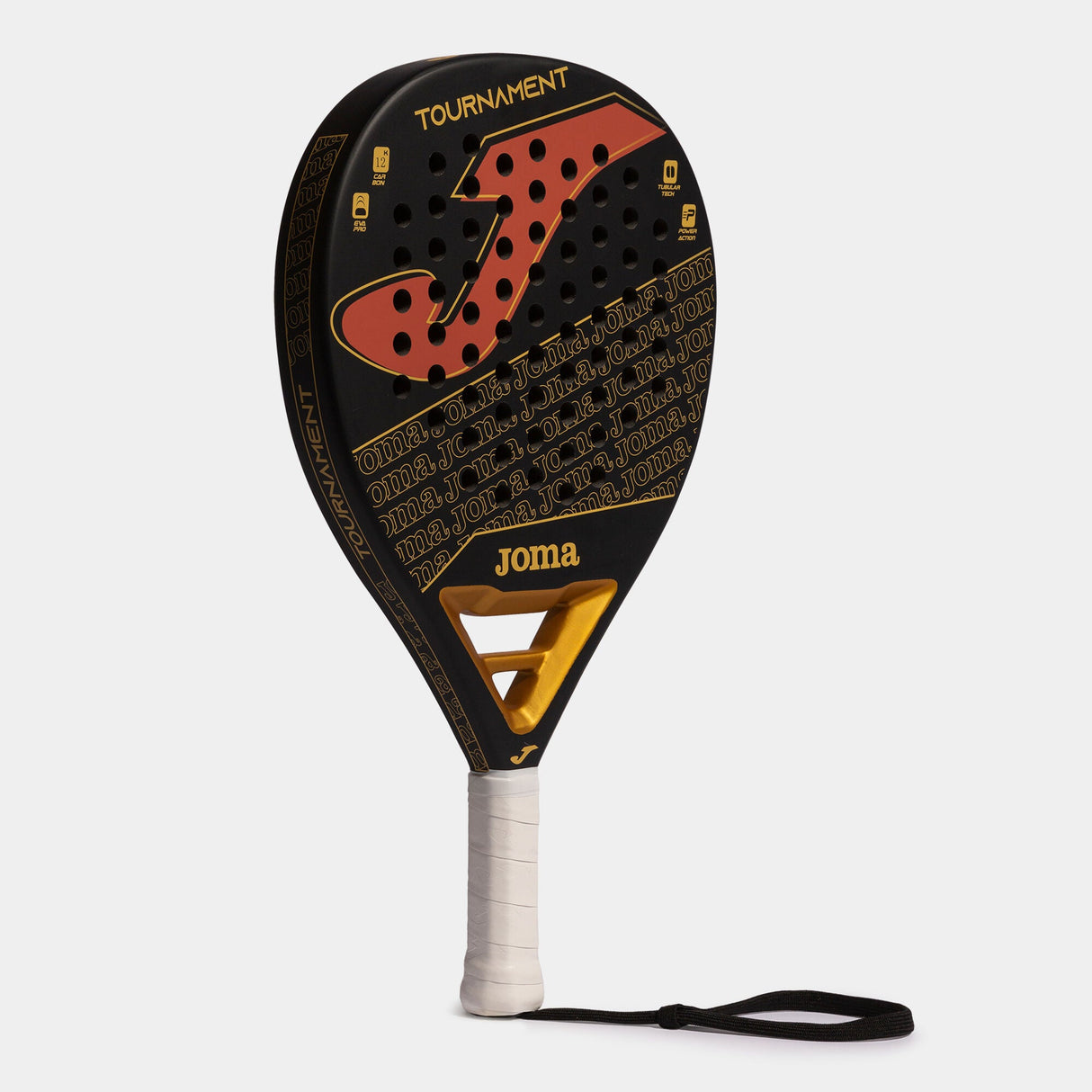Joma Tournament Paddle Racket - Black/Gold/Red