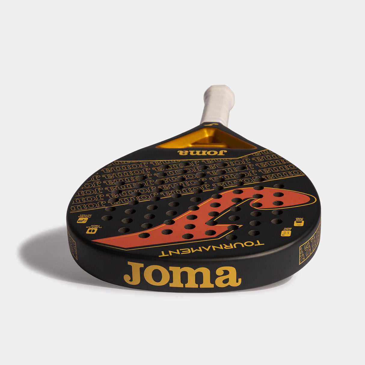 Joma Tournament Paddle Racket - Black/Gold/Red