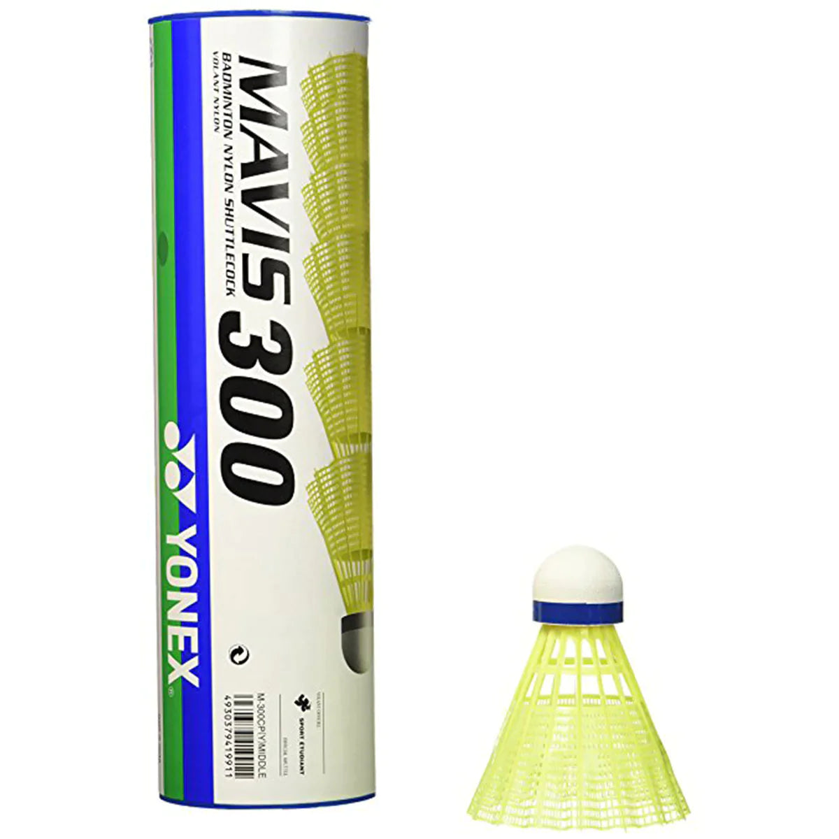 Yonex MAVIS 300 Yellow Middle - Blue Cap