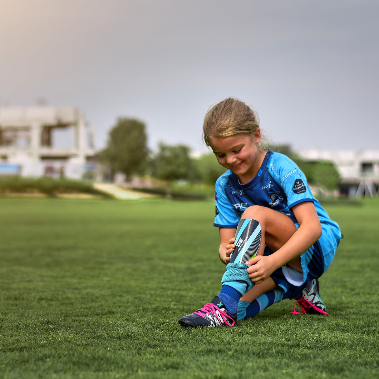 DS Slip in Soccer Shin Guard