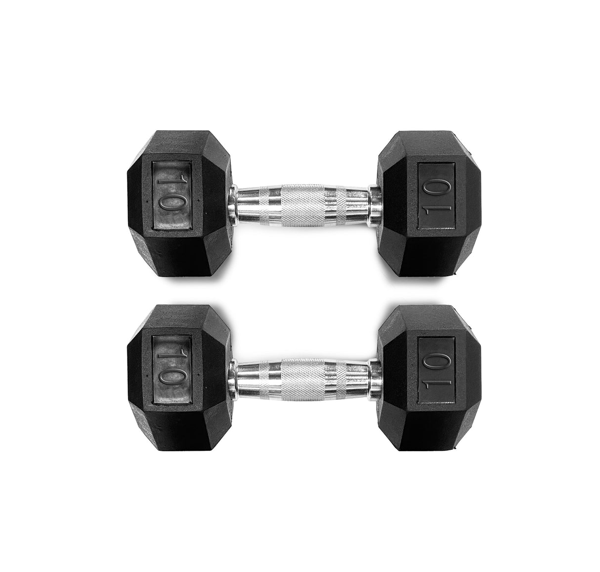 DS HEX Rubber Dumbbells