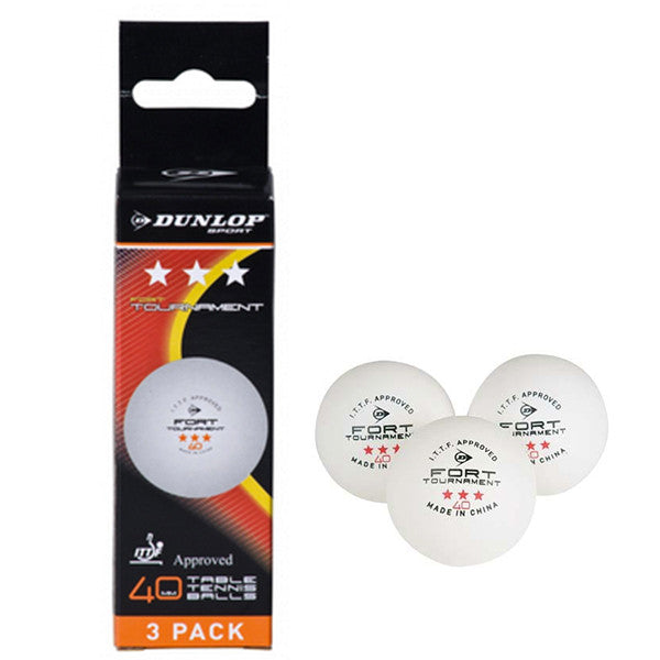 Dunlop Forte Tournament Table Tennis Balls - Dawson Sports