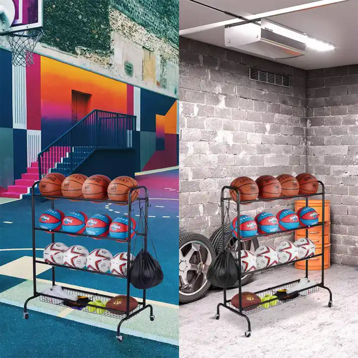 DS Ball Storage Cart