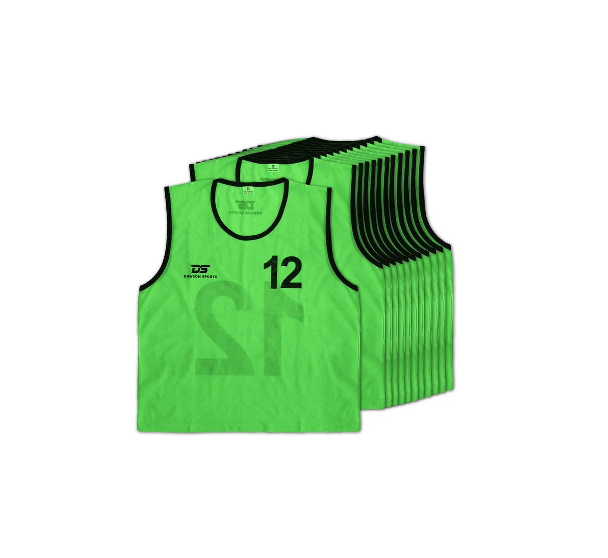 Numbered Mesh Bibs (Set of 12)