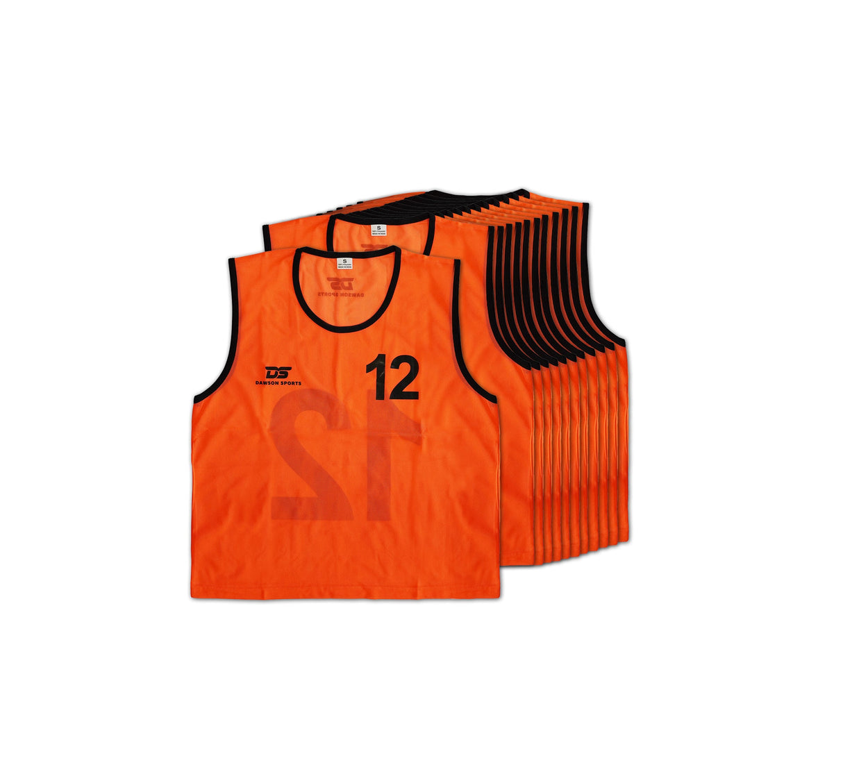 Numbered Mesh Bibs (Set of 12)