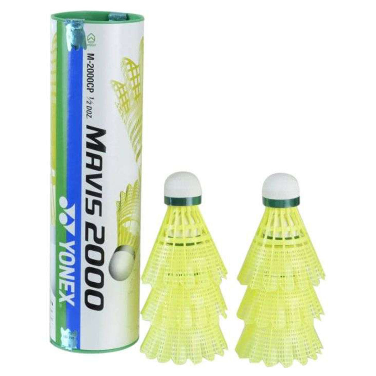 Yonex MAVIS 2000 Yellow Slow Green Cap