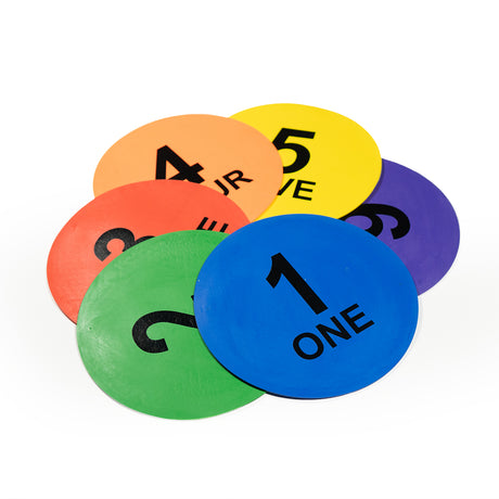 Numbered Disc Marker (Pack of 6)