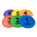 Numbered Disc Marker (Pack of 6)