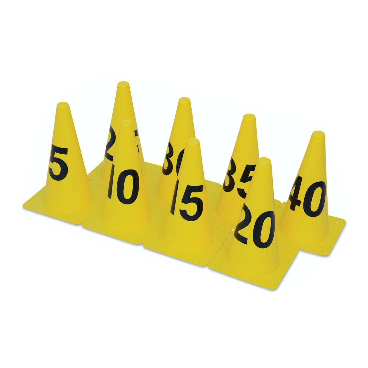 Numbered Cone Set 12" (Set of 8)
