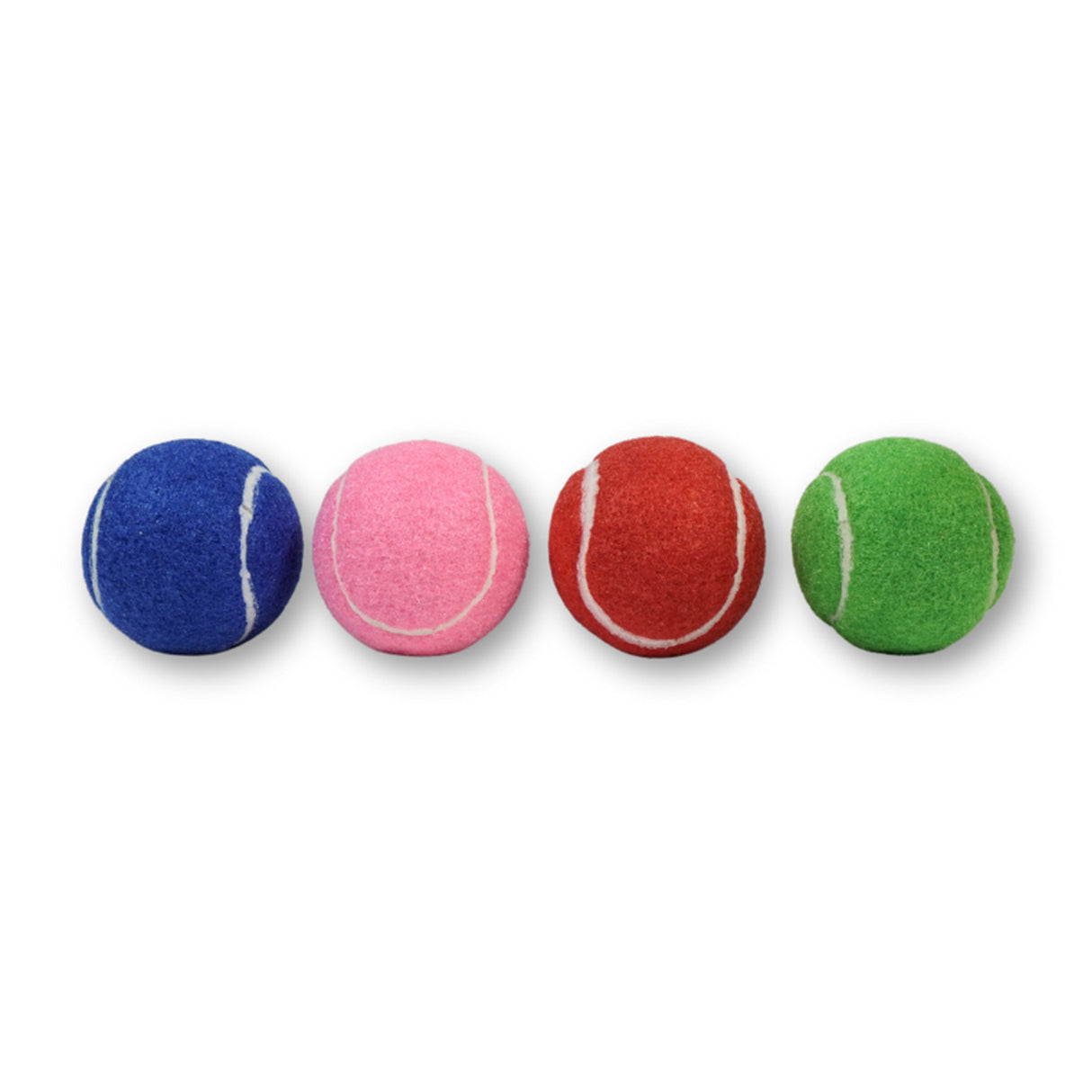 Coloured Tennis Balls (Pack of 12)