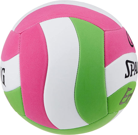 Spalding Extreme Pro Volleyball - Green Pink White