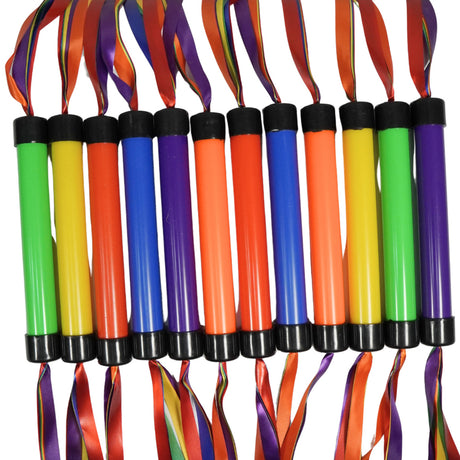 Gymnastic Ribbon Wand - Super Pack (Set of 12)