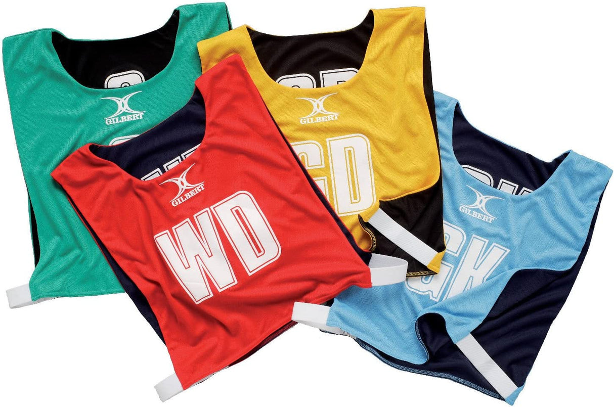 Gilbert Reversible Netball Bibs