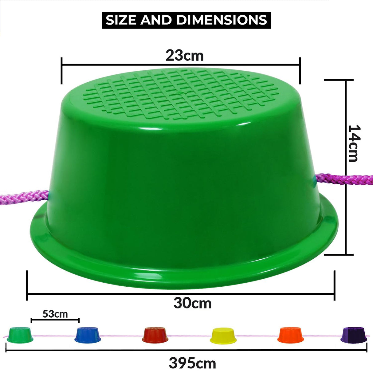 Walking Buckets - Set of 6