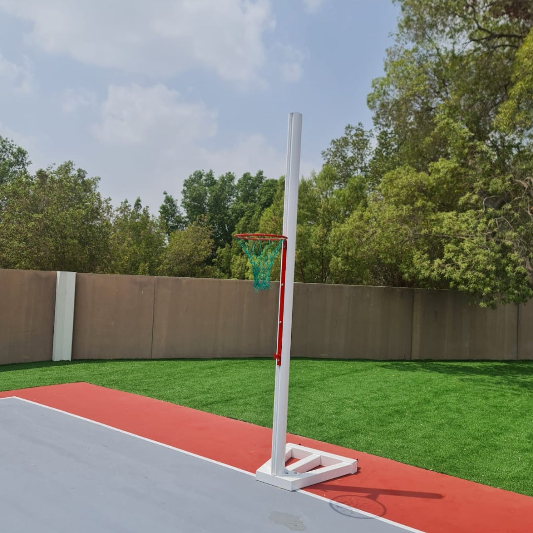 Movable Competition Netball Post with Adjustable Height – Dawson / ME ...
