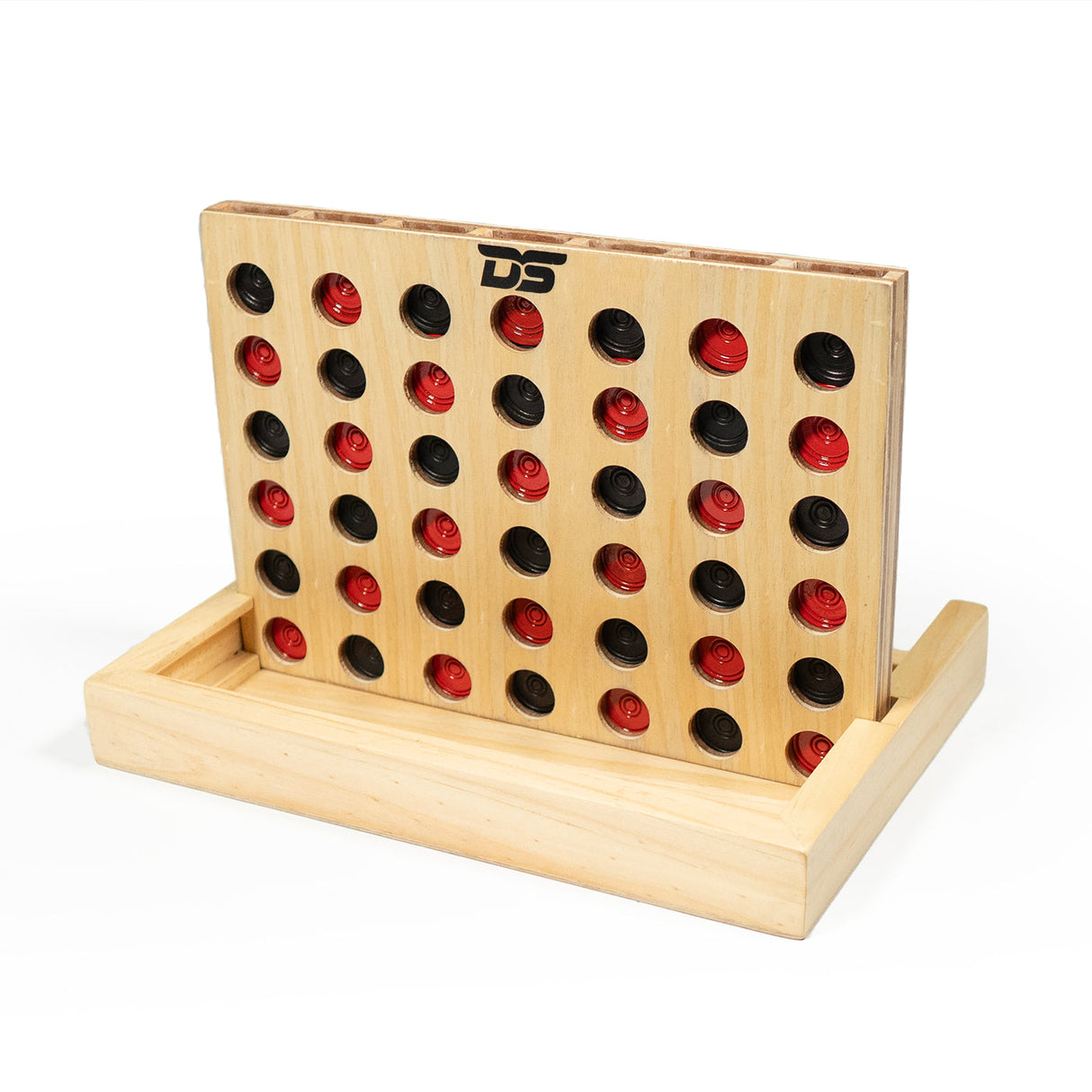 Wooden Connect 4 Game