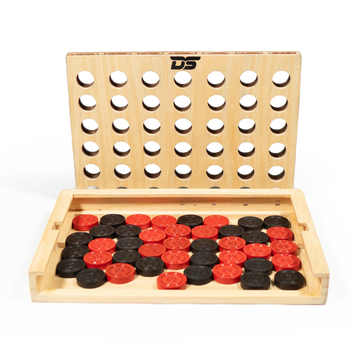 Wooden Connect 4 Game