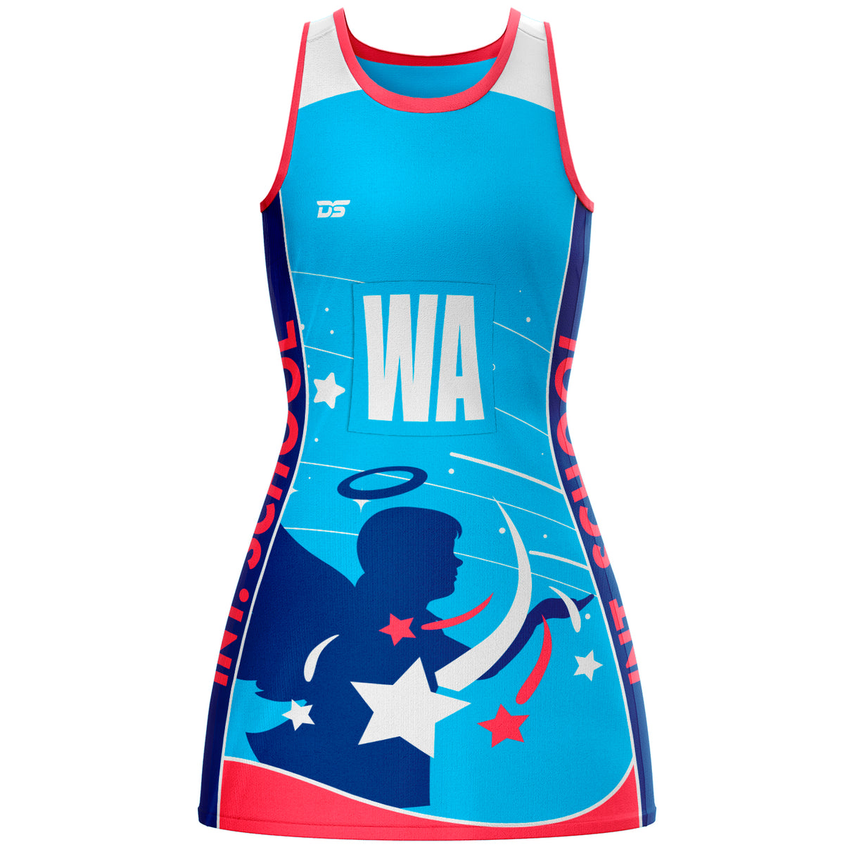 Custom Netball Dress - Design 21