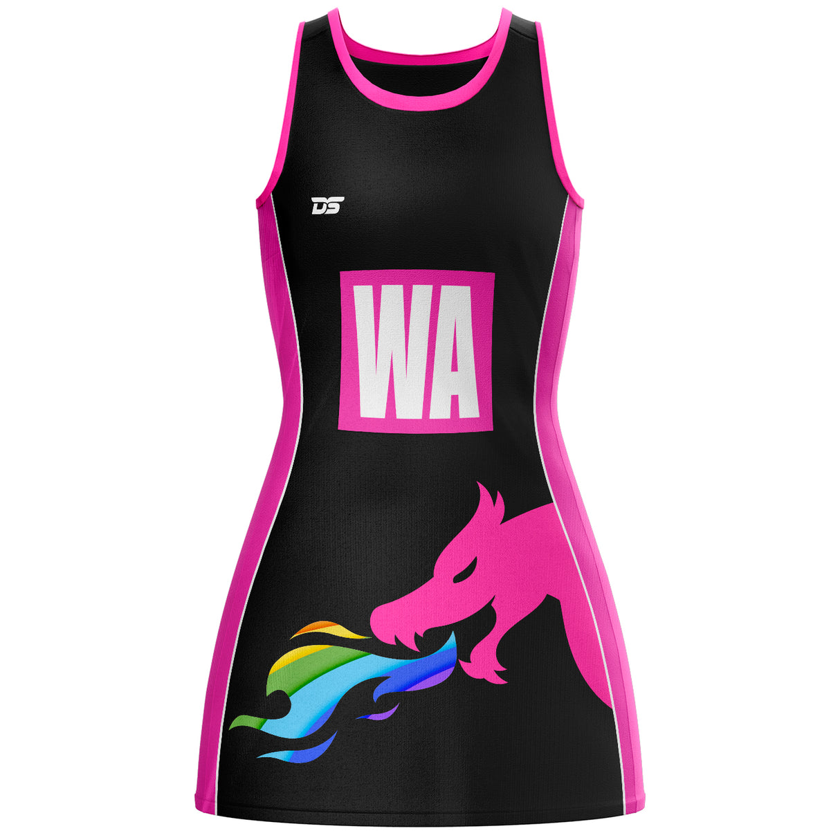 Custom Netball Dress - Design 8