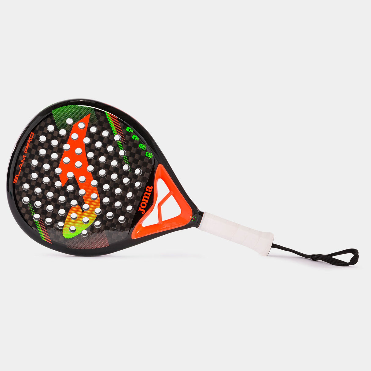 Joma Slam PRO Paddle Racket Black/Fluor Coral